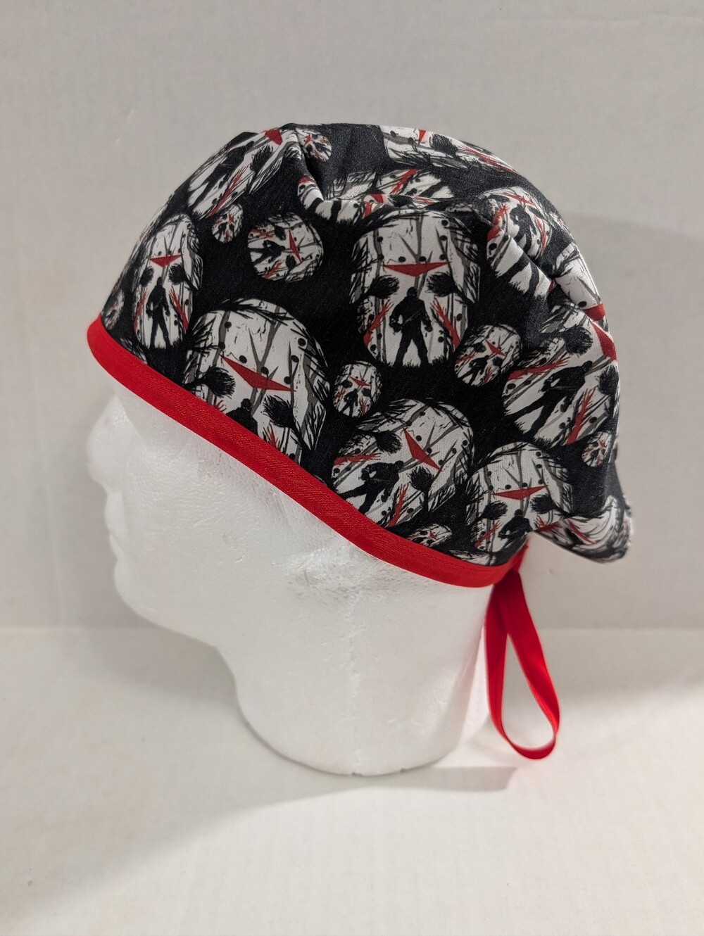 Jason, Horror, Skull Cap, Scrub Cap, Chemo Hat